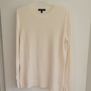 Banana Republic Cream Crew Neck Sweater